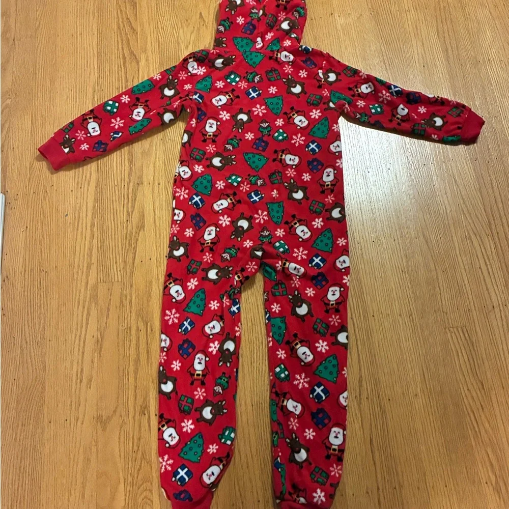 The Children's Place Red Holiday Onsies